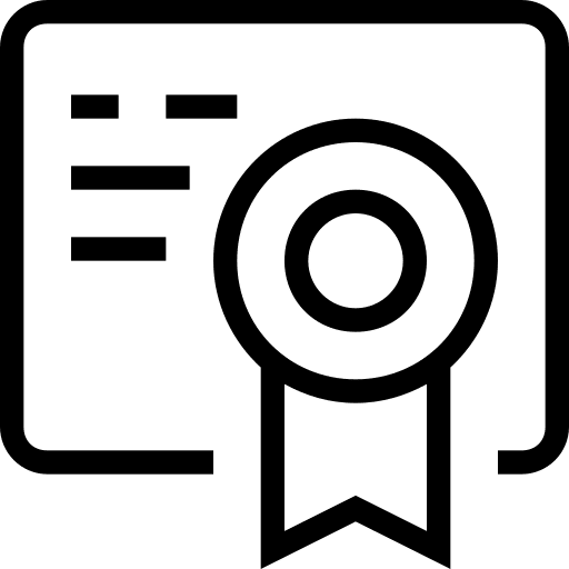 Certificate logo